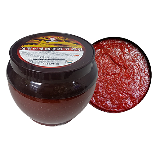 진조미 상황버섯 태양초고추장 더블(1kg+1kg)